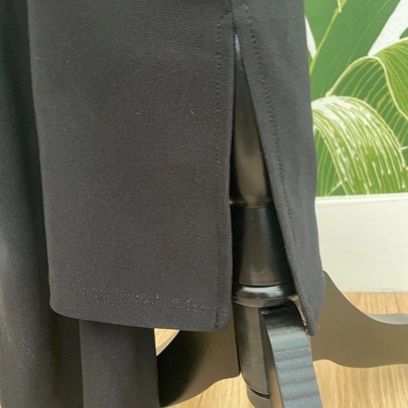 Zara Ribbed Split hem Flared Leggings - Picture 2 of 3